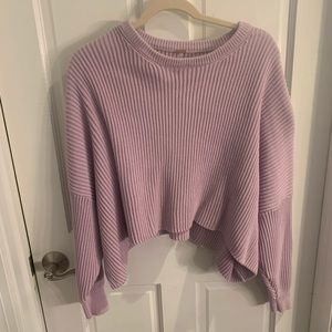 Free people Purple Sweater
